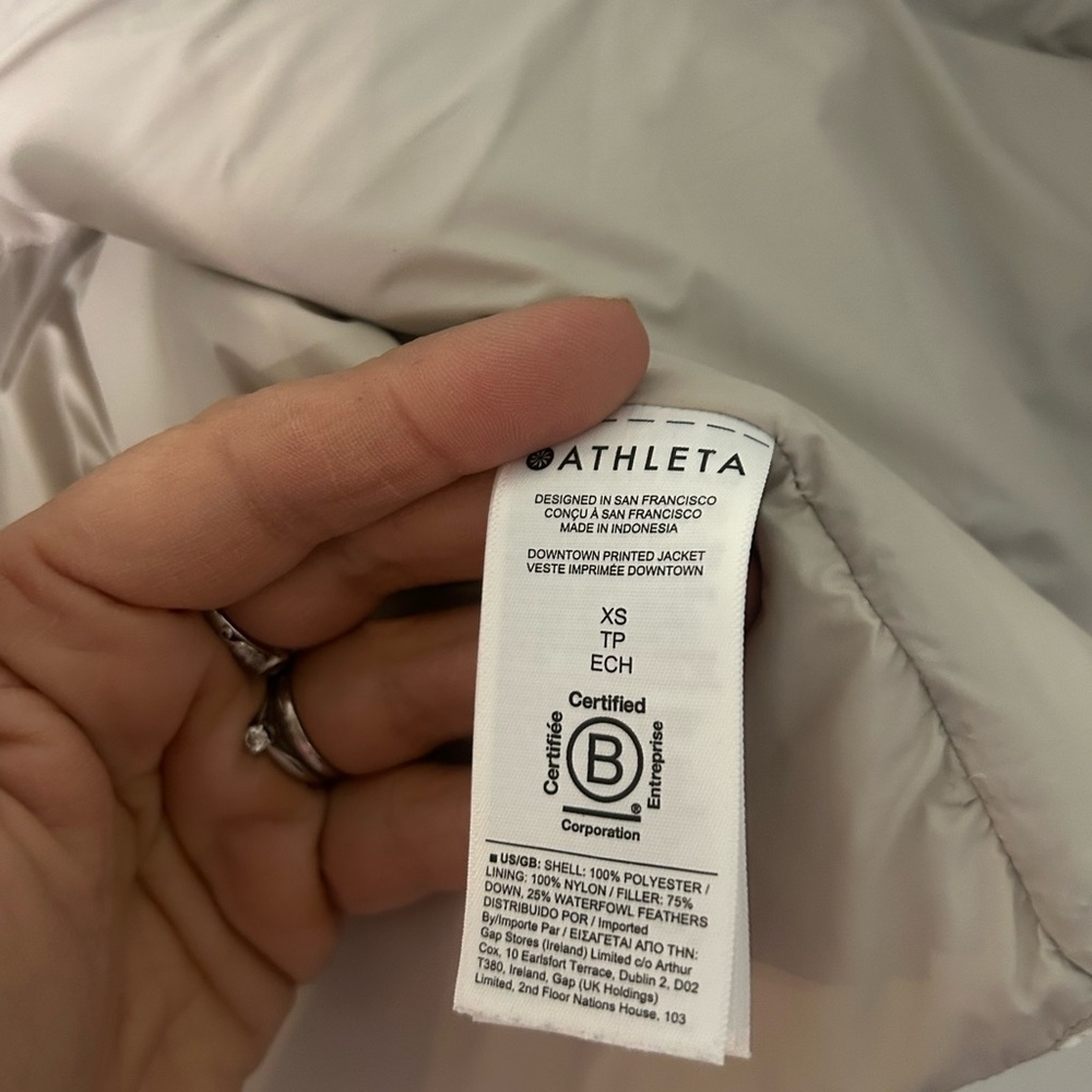 Athleta Downtown Printed Jacket In Python Seasalt… - image 6